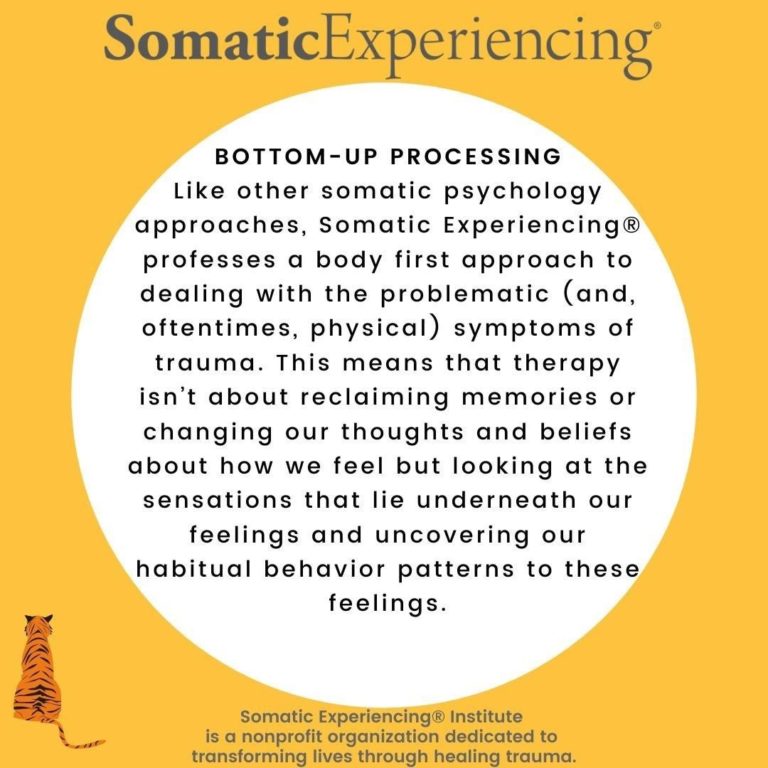 Somatic experiencing